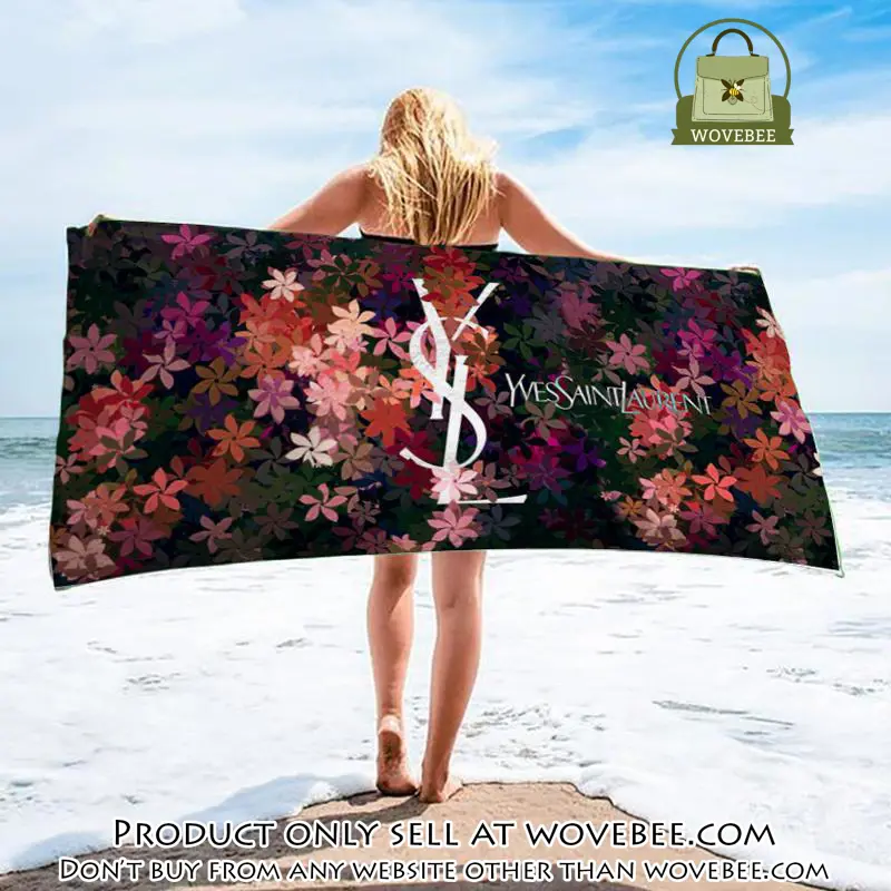 Yves saint laurent beach towel luxury brand hot trending summer  bt00298 wvb0331642